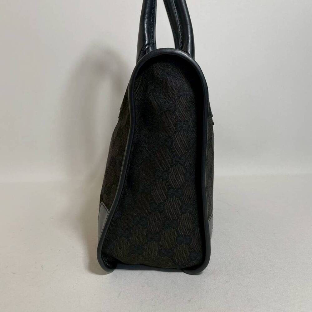 Gucci GG Canvas Handbag Black - Picture 5 of 9